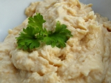 Cícerový šalát a hummus