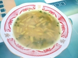 Fazuľková polievka s pšenom (prosom)