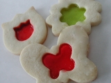 Keksy s okienkom - Stained glass cookies