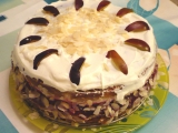 Kráľovská slivková torta