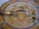Moja cesnaková polievka so syrom