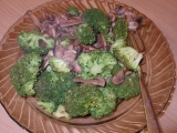 Sampiony s brokolicou
