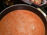 Zeleninová (rajčinová) polievka z džúsu