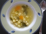 Zemiaková polievka so zeleninou