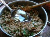 Mahshi cromb - plnené kapustné listy zmesou ryže (egyptský recept)
