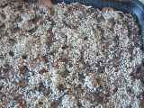 Slivkový koláč s orechami