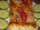 Cibuľovo - slaninová pizza s bazalkou a údeným syrom