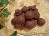 Domáce čokoládové bonbony