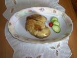 Foie gras s medovou dijonskou horčicou a marhuľovým chutney