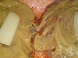 Kuracie prsia s dijonskou horčicou, syrom a slaninou
