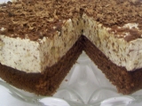 Cokoladovo-marcipanova torta