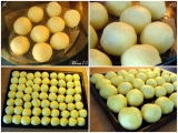 Slivkové knedlíky zo zemiakového cesta - postup /Švestkové knedlíky z bramborového těsta - postup