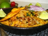 Indická kuchyňa - kuracie  Biryani