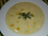 Kôprovo zemiaková polievka
