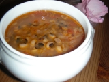 Fazuľová polievka s pivom (Soupe aux haricots secs)