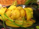Pečené zemiaky s jablkom a mrkvou - vynikajúce