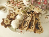 Vianočný trvanlivý koláč - medovníková roláda