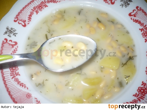 Kôprová polievka so sójou