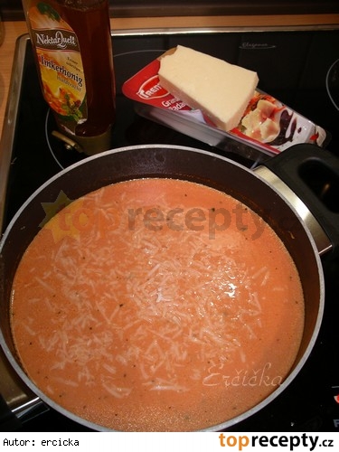 Zeleninová (rajčinová) polievka z džúsu