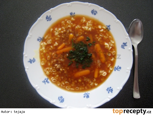 Zimná mrkvová polievka