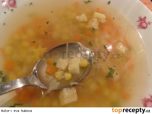 Cesnaková polievka - veľmi jednoduchá