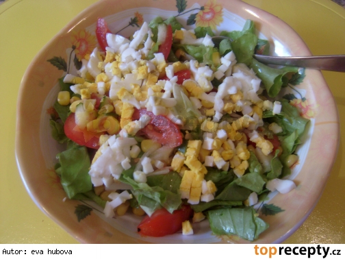 Jarní salát  - salatka wiosenna