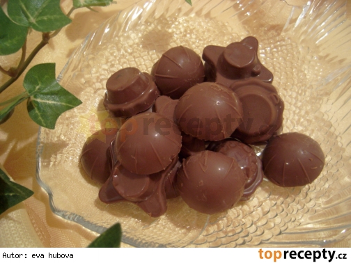 Domáce čokoládové bonbony