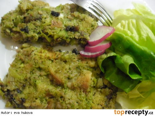 Zapečené maso s brokolicí