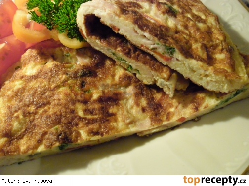 Vaječná omeleta s vatovcom /Vaječná omeleta s pýchavkou