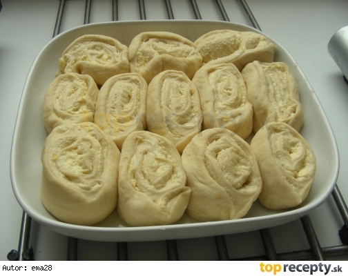Vanilkový maslový slimáci /Vanilkové máslové  šneky