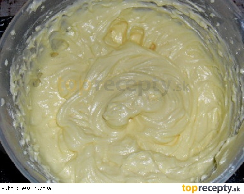 Maslový krém nadstavovaný /Máslový krém nadstavený pudingem na cukroví a řezy