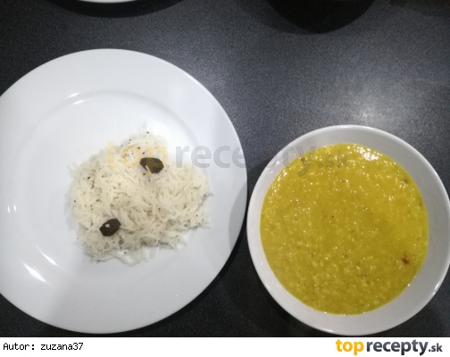 Žltá šošovica na indický spôsob (Mung Dal)